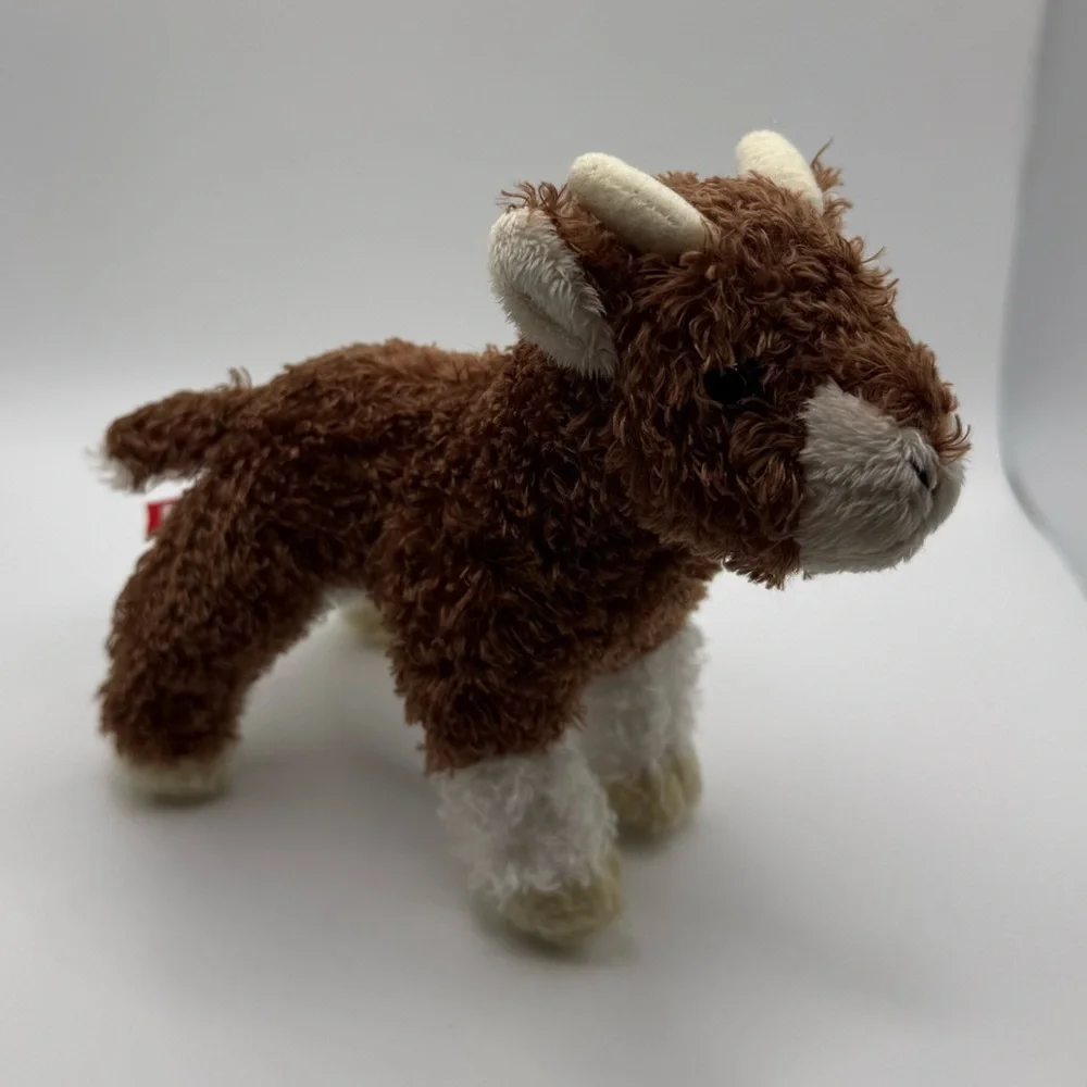 Douglas Animal Plush Lot - Buffalo, Pig, Sheep Lamb and Cow Stuffed Animals